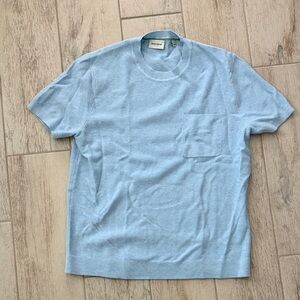 Sky Blue Pocket Tee